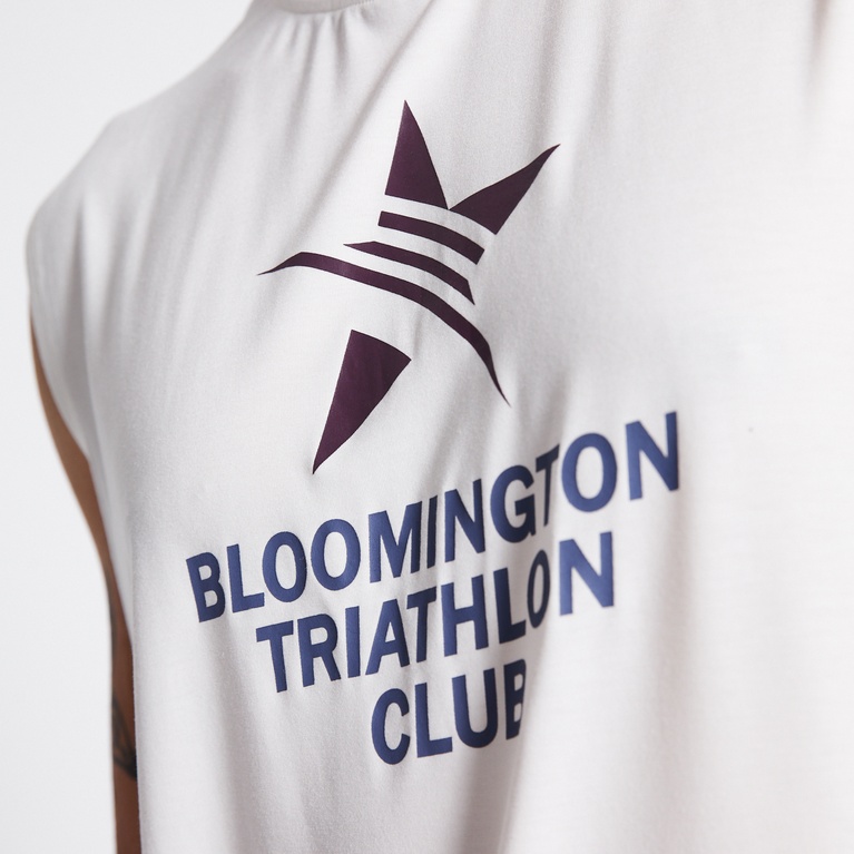 Training tank top "Goal Box" Chalk White